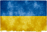Ukraina flaga koszulka damska