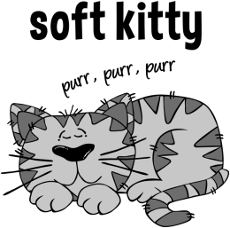 Soft kitty koszulka damska