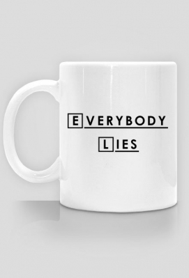 Kubek Everybody lies - Koszulki filmowe i serialowe - InneKoszulki.pl
