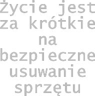 Bezpieczne usuwanie sprzętu