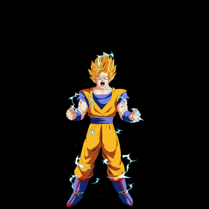 Maseczka goku dragon ball