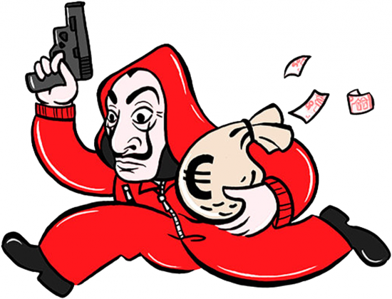 Maseczka Dom z Papieru La casa de papel