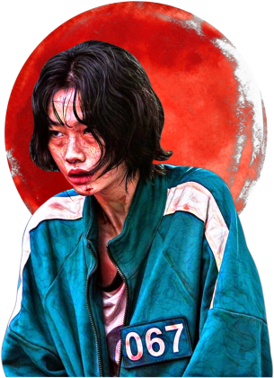 Squid Game bluza damska