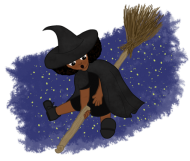 Mała Czarownica - Little Witch - kubek klasyczny dwustronny