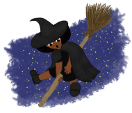 Mała Czarownica - Little Witch - kubek klasyczny praworęczny