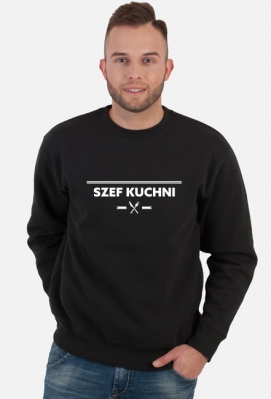 Bluza męska ciemna - Szef kuchni - Zawodowe Wzory