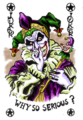 Joker card męska koszulka