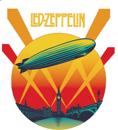 Led Zeppelin damska koszulka