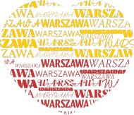 Koszulka męska - Kocham Warszawę - Wzór 4