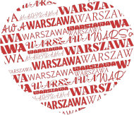 Koszulka męska - Kocham Warszawę - Wzór 6