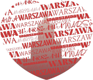 Koszulka męska - Kocham Warszawę - Wzór 7