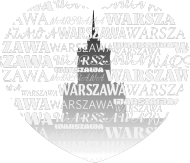 Koszulka męska - Kocham Warszawę - Wzór 16