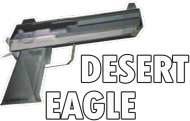 T-SHIRT CZARNY - DESERT EAGLE