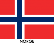 Koszulka z flagą Norwegii.