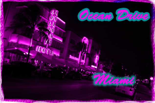Koszulka Ocean Drive, Miami.