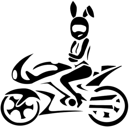 Moto króliczek kubek 1