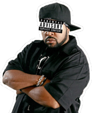 Koszulka Ice Cube Parental Advisory