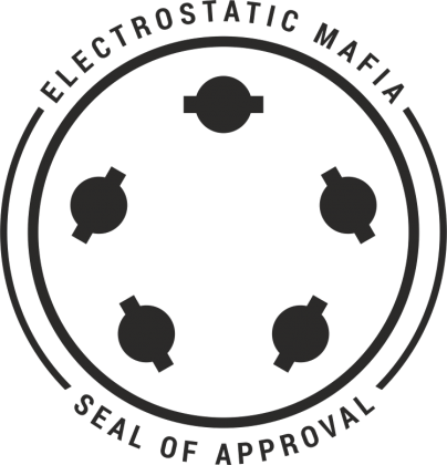 Electrostatic mafia seal - biała/kolor