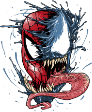 Koszulka Damska Spiderman Vs Venom