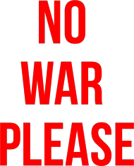No War Please - Bluza Męska