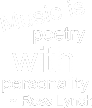 Music is poetry with personality