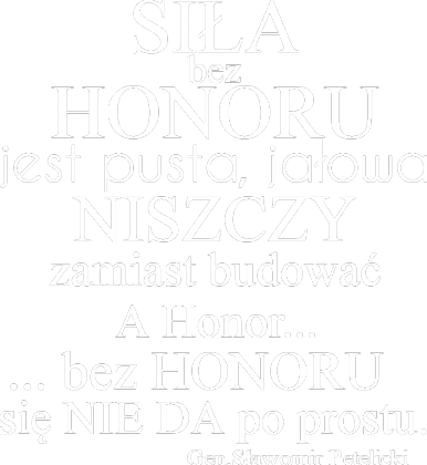 Siła bez honoru... koszulka damska