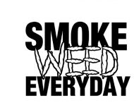 16 wersów Bluza Smoke Weed Everyday