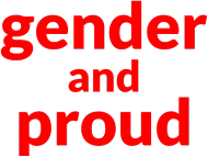 Gender and Proud red