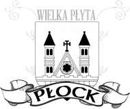 Bluza z kapturem Wielka Płyta Płock - dzielnice 2