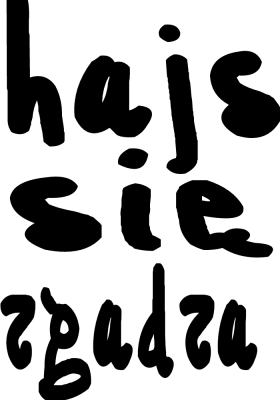 hajs - nadruk