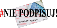Koszulka - #Nie Podpisuj - T-Shirt Multicolor
