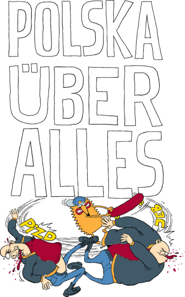 Polska uber alles - czerwień