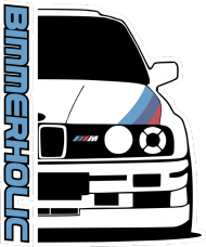 Bimmerholic M3 E30 (koszulka męska v-neck)