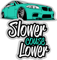 Slower couse Lower - BMW F10 (bluza college)