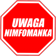 Uwaga Nimfomanka (bluzka damska oversize)