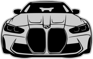BMW M4 G82 (kubek panorama) - nadruk