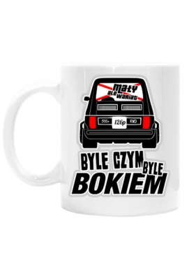126p - Byle bokiem (kubek) - Dealer Koszulek