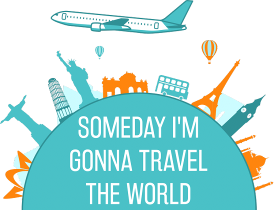 I'm gonna travel the world (t-shirt)