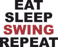 EAT SLEEP SWING REPEAT - CZAPKA BY WRESTLEHAWK
