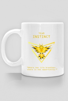 Kubek "Instinct Team" Pokemon Go - Pokemon Go koszulki, czapki, kubki