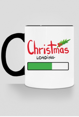 kubek magiczny, christmas loading, zima, święta, torba, prezent - Prezent na każdą okazję