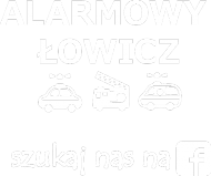 Alarmowy Łowicz  / Biały wzór