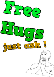 Free Hugs~Just ask !