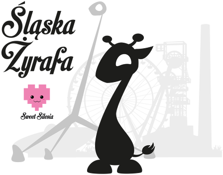Kubek 2w1 "Śląska Żyrafa" + "Byfyj"