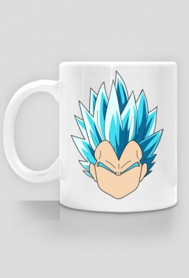 Dragon Ball Vegeta Super Sayian Blue - kubek - Dragon Ball FanPlace