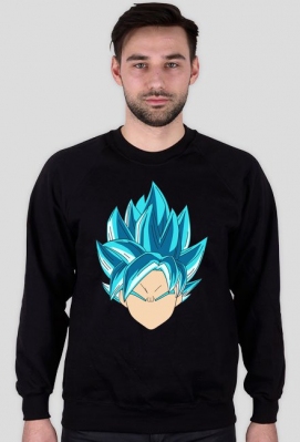 Dragon Ball Goku Super Sayian Blue - bluza męska bez kaptura - Dragon Ball FanPlace