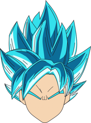 Dragon Ball Goku Super Sayian Blue - kubek