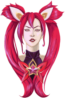 LoL Star Guardian Jinx - piórnik aluminiowy kasetka