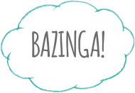 Bazinga - geek - t-shirt męski