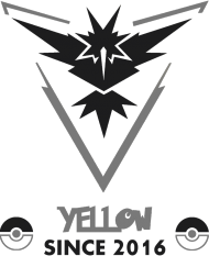 Pokémon GO - Team Instinct - Yellow Since 2016 - koszulka damska żółta